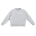 Fleece Side Slit Crewneck Sweatshirt