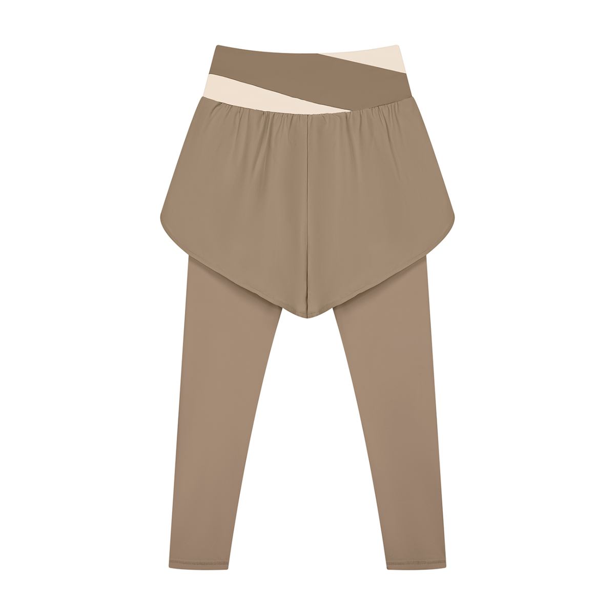 Women's Paneled High Waisted Yoga Leggings