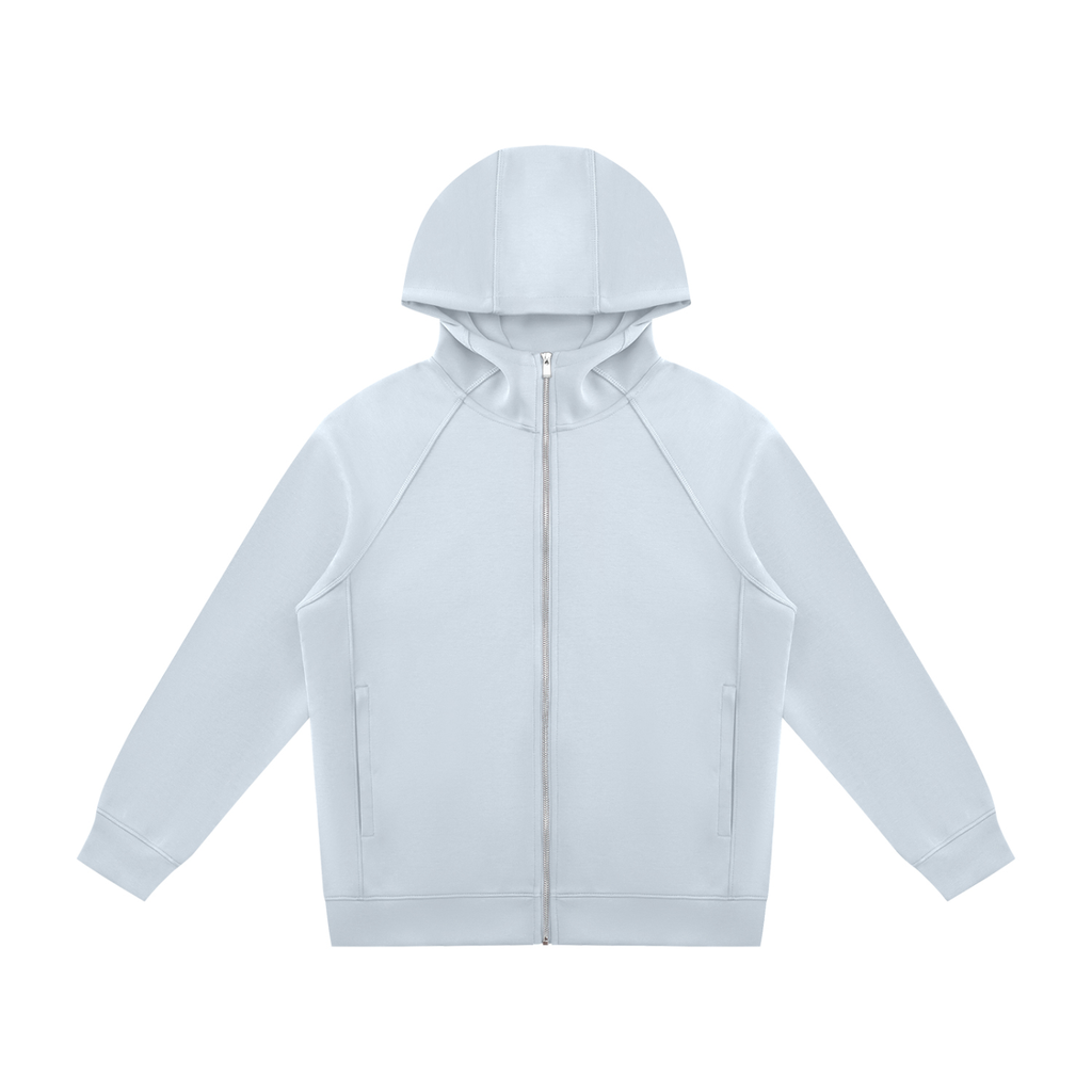 Unisex Raglan Full Zip Hoodie