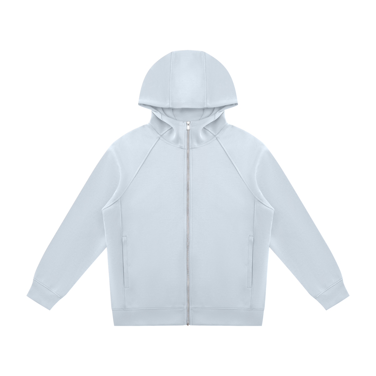 Unisex Raglan Full Zip Hoodie