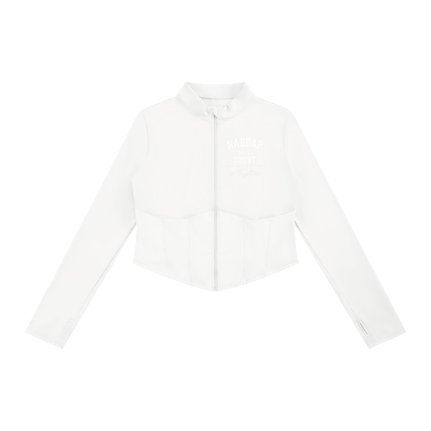 NABBAR COURT: Women's Slim Fit Full-Zip Yoga Jacket