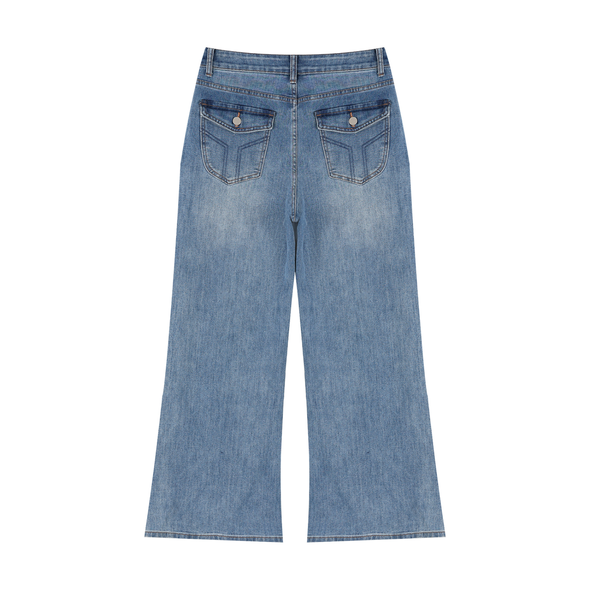 Women’s Vintage Wash Wide Leg Jeans