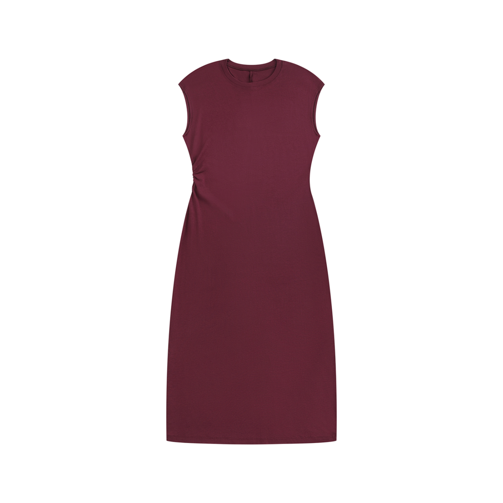 Women’s Ruched Sleeveless Dress