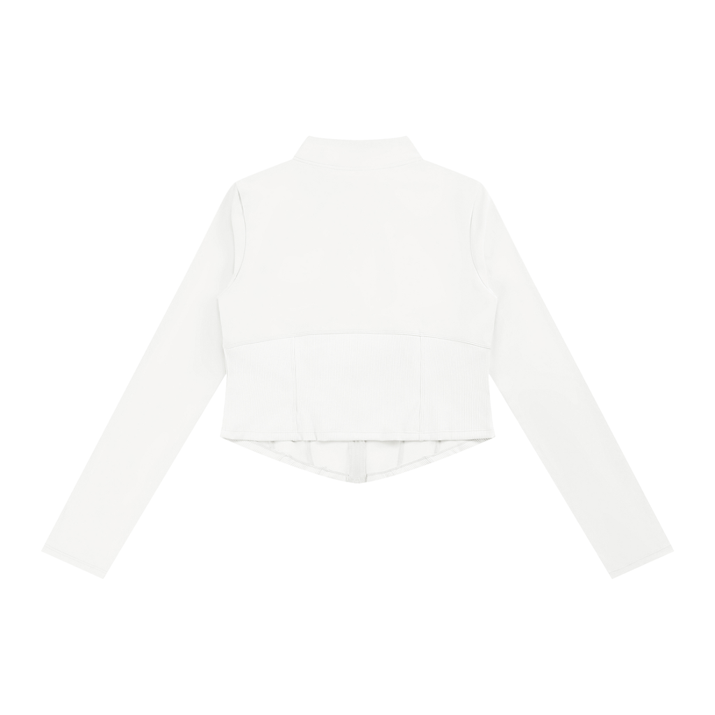 NABBAR COURT: Women's Slim Fit Full-Zip Yoga Jacket