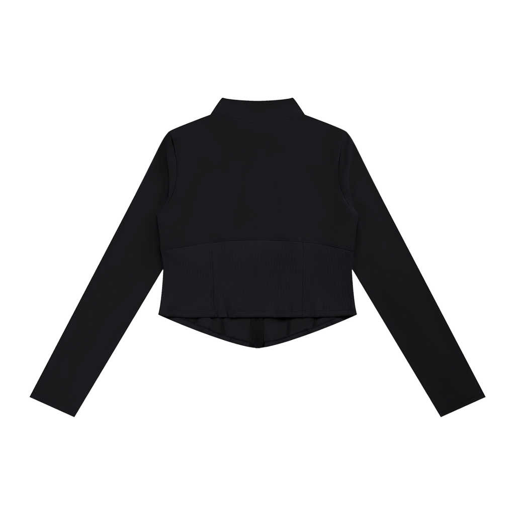 NABBAR COURT: Women's Slim Fit Full-Zip Yoga Jacket
