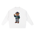 Knitted Round Neck Oversize Sweatshirt