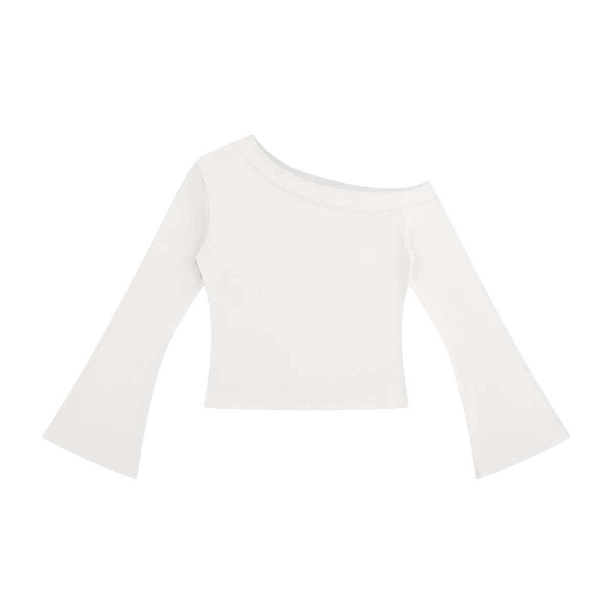 Women's Off-Shoulder Bell Sleeve T-Shirt